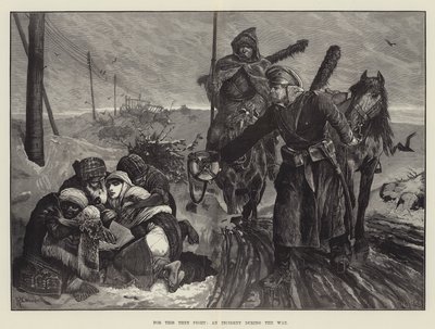 For This They Fight, an Incident During the War by Richard Caton Woodville junior